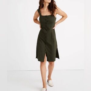 Madewell Green Dress in Size XXS